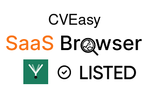 CVEasy AI listed on SaaS Browser